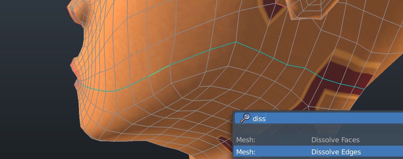 Dissolve Mesh Edges