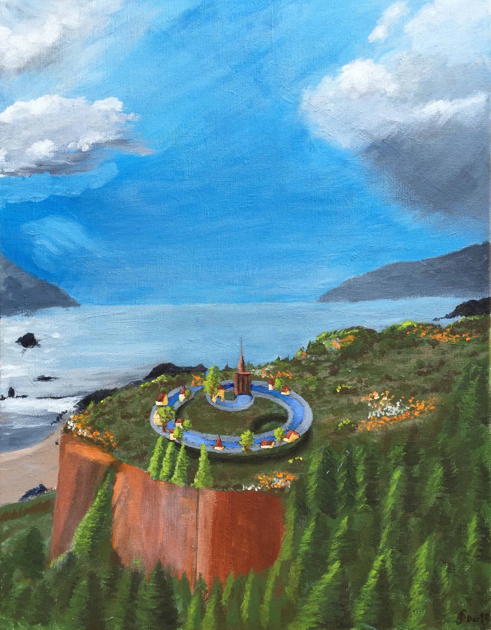 Spiral City by the Sea-SeanErikOConnor