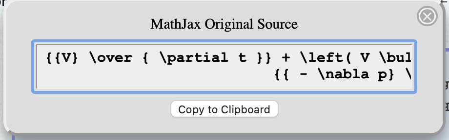 MathJax Equation Source